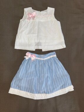 Beau Kid skirt and top set
